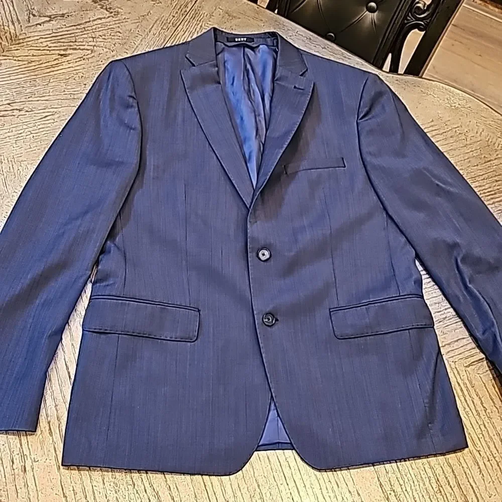 Blue blazer jacket 44R DKNY
